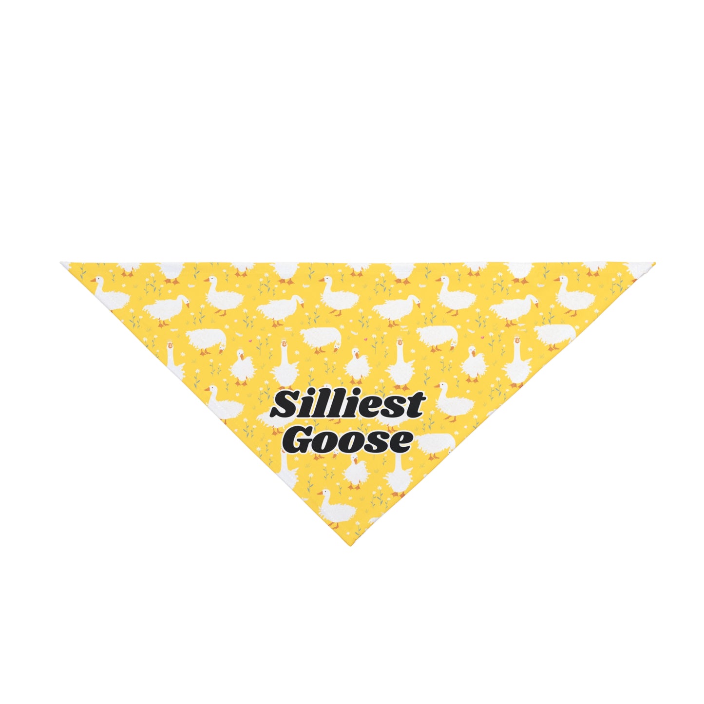 Silliest Goose Pet Bandana- 2 Sizes