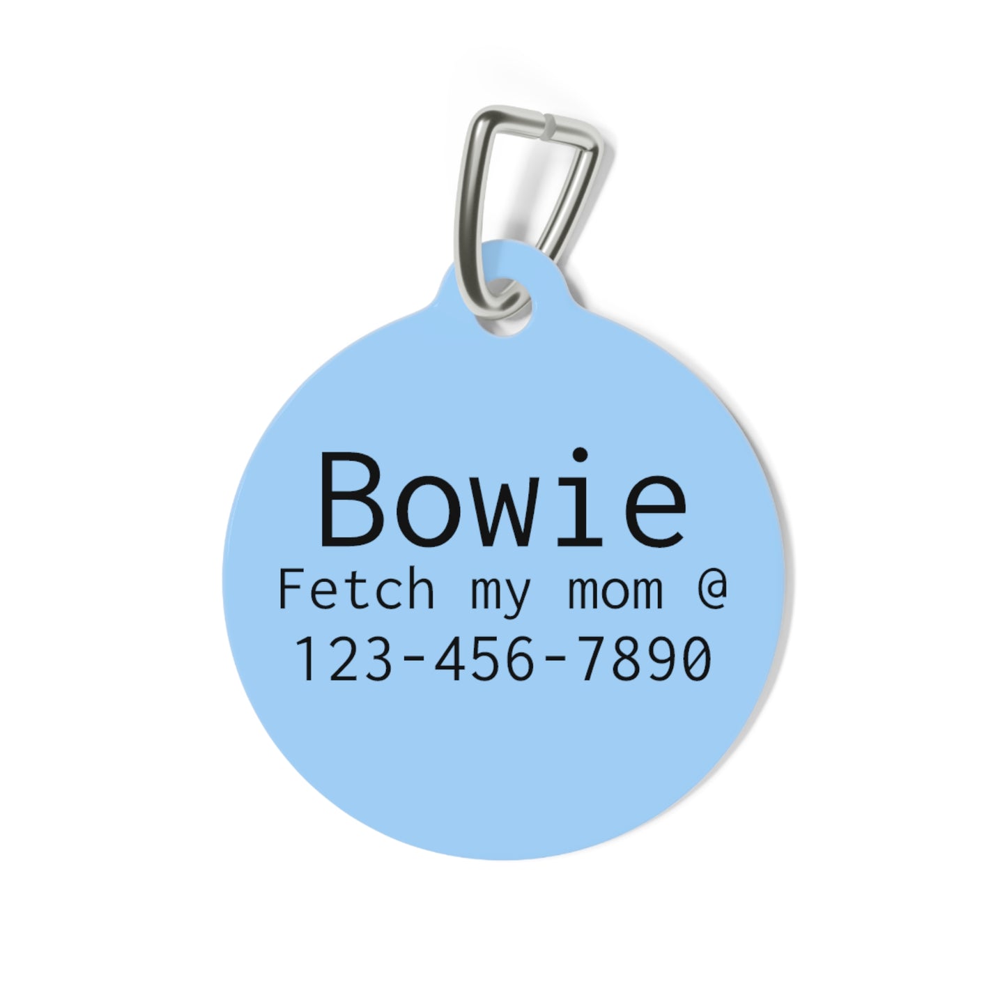 Bowie Ziggy Stardust Personalized  Pet Tag Tag