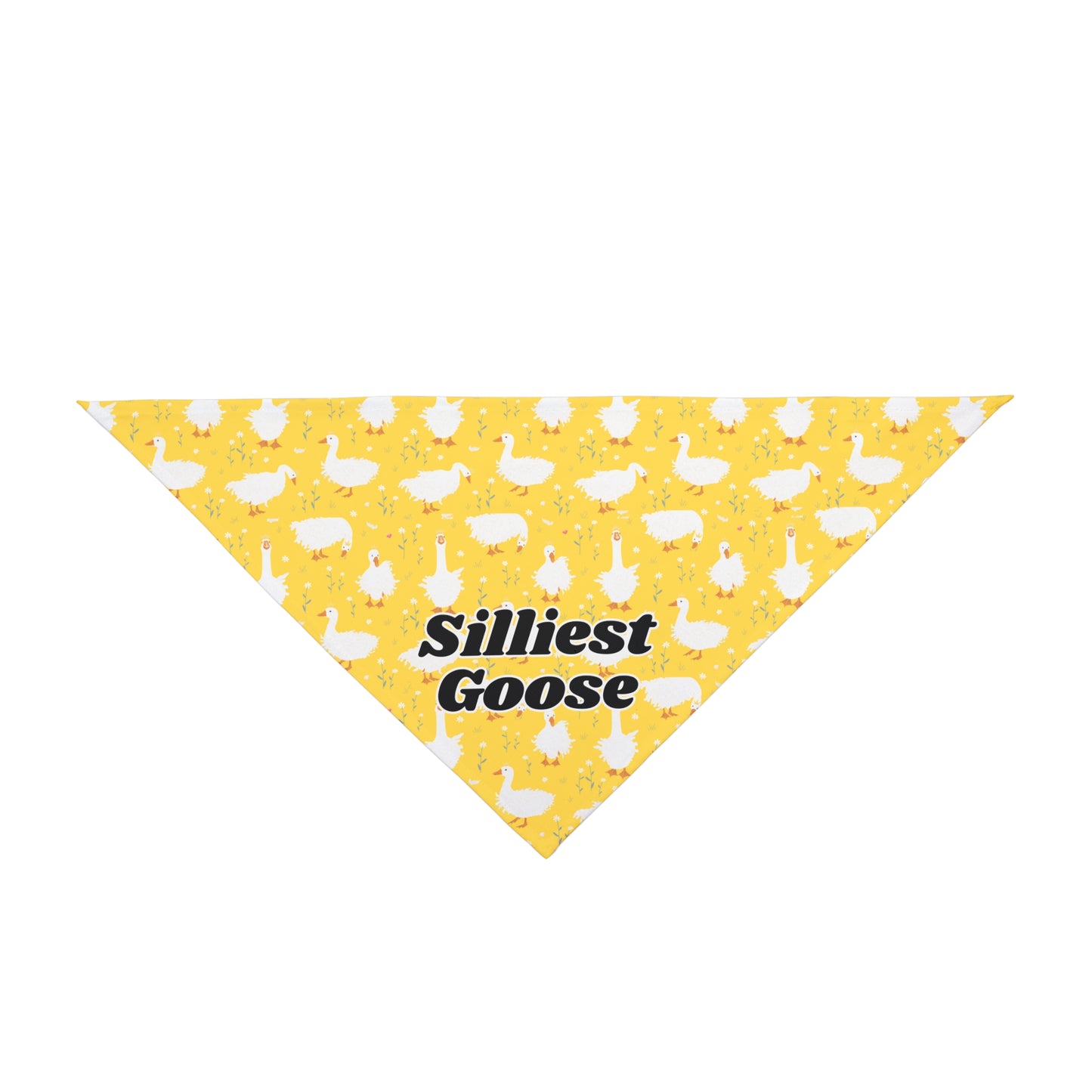 Silliest Goose Pet Bandana- 2 Sizes