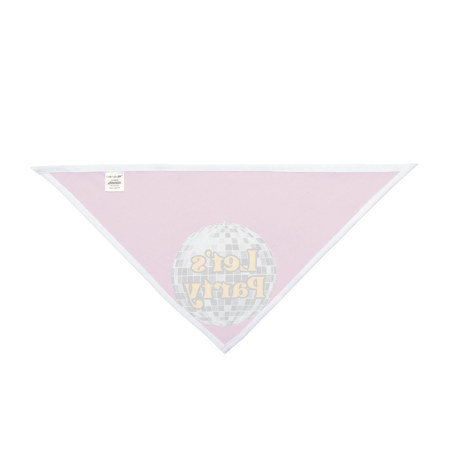 Let's Party Disco Ball Dog and Cat Pet Bandana- 2 Sizes